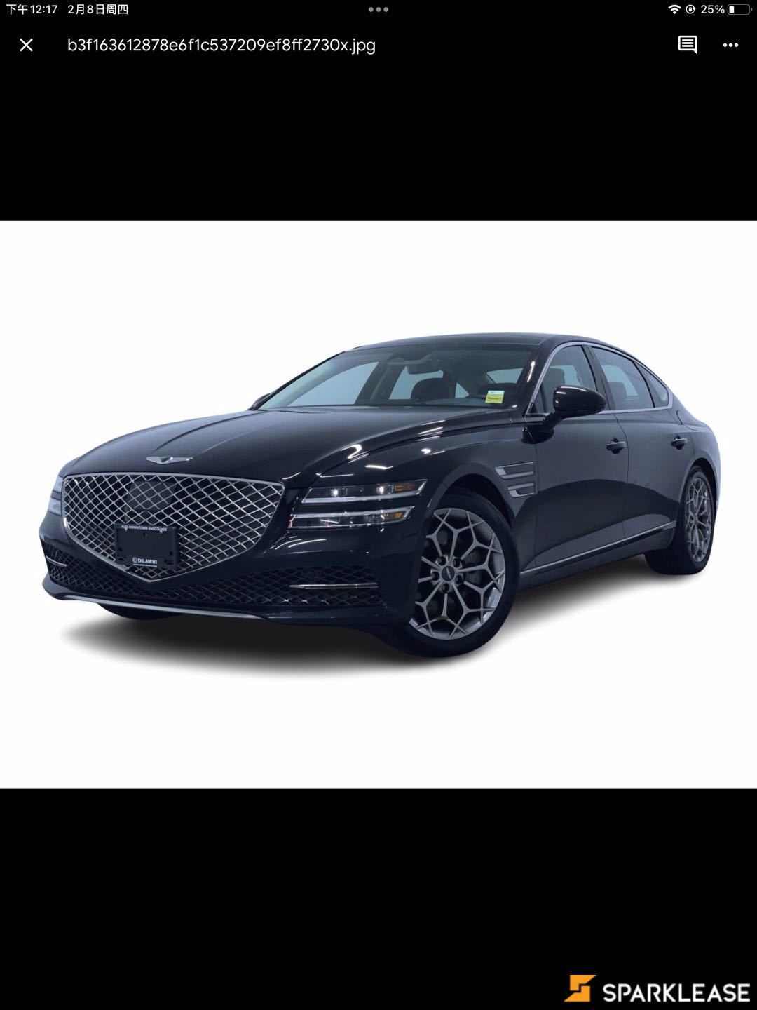 2023 Genesis  G80  3.5T Sport AWD , 温哥华, 五大行Finance估价