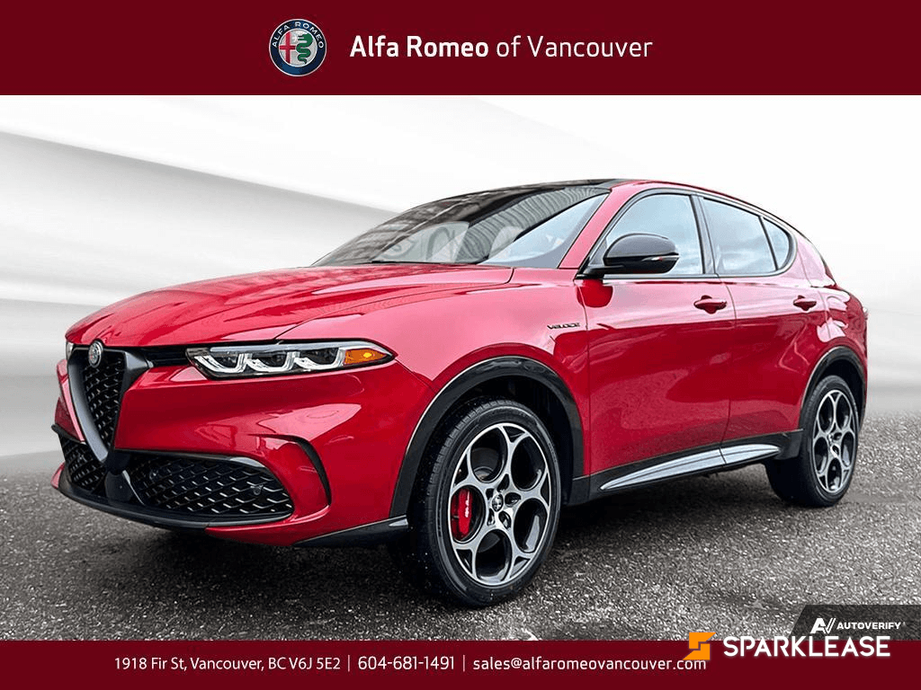 2024 Alfa Romeo Tonale Veloce EAWD Demo, Vancouver, Lease Quote Provided