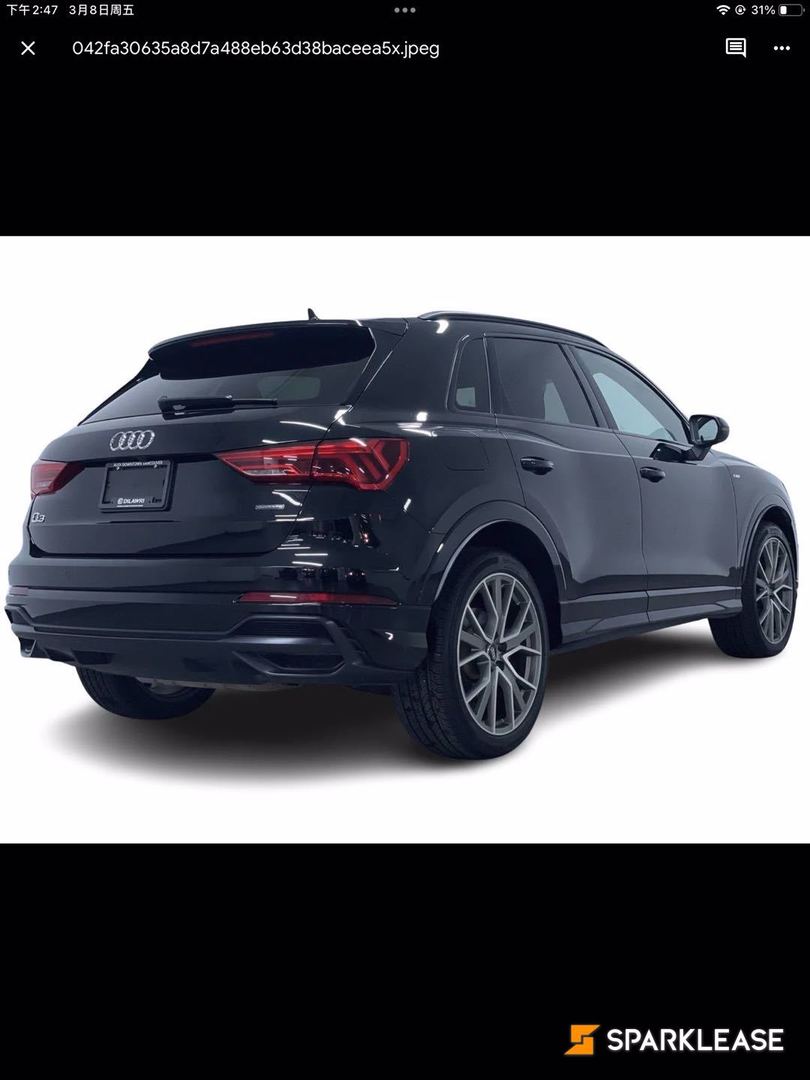2020 Audi Q3 Technik 45 TFSI quattro, 温哥华, 五大行Finance估价