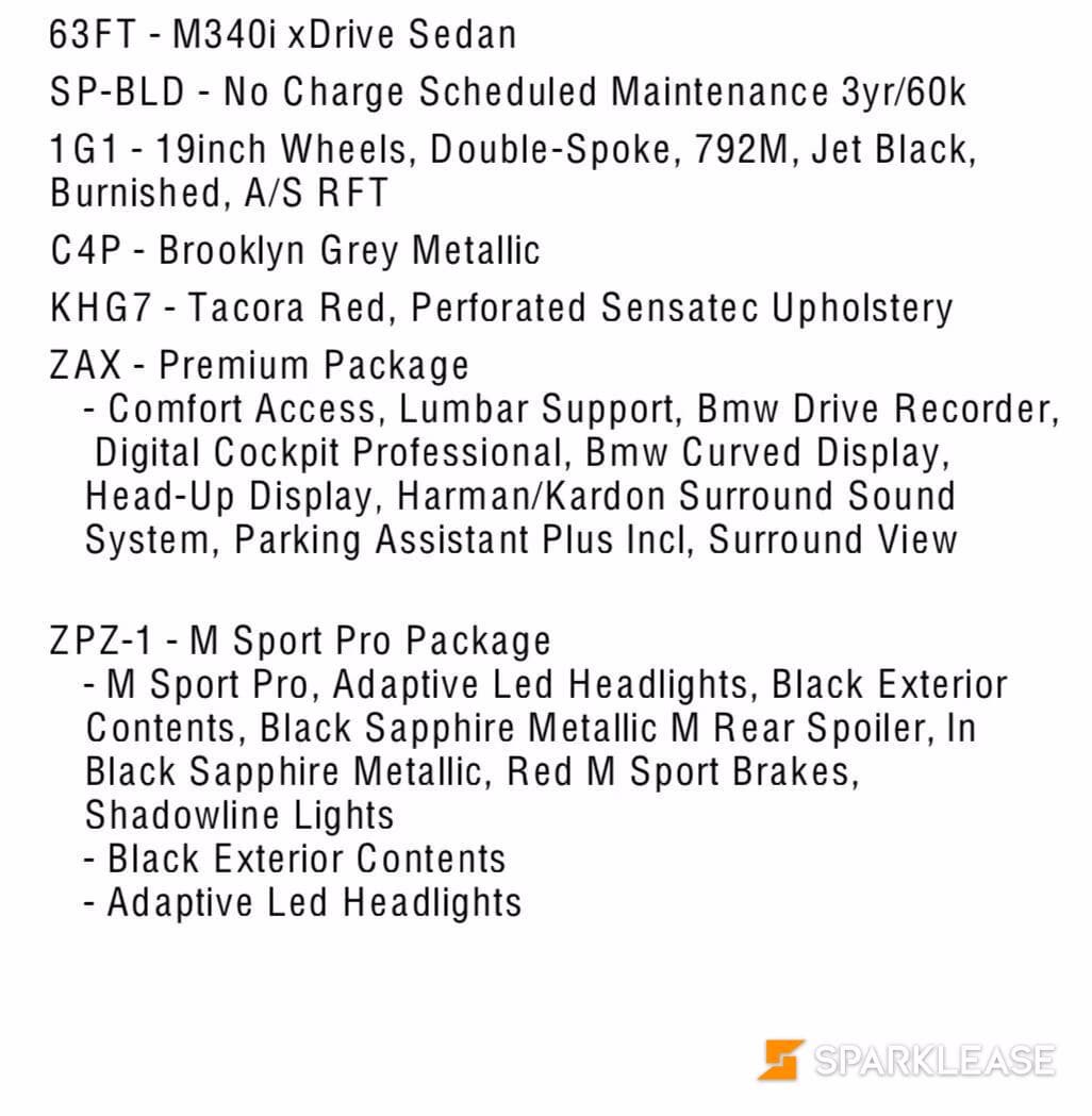 2025 BMW M340i 超值新车, Toronto, Lease Quote Provided