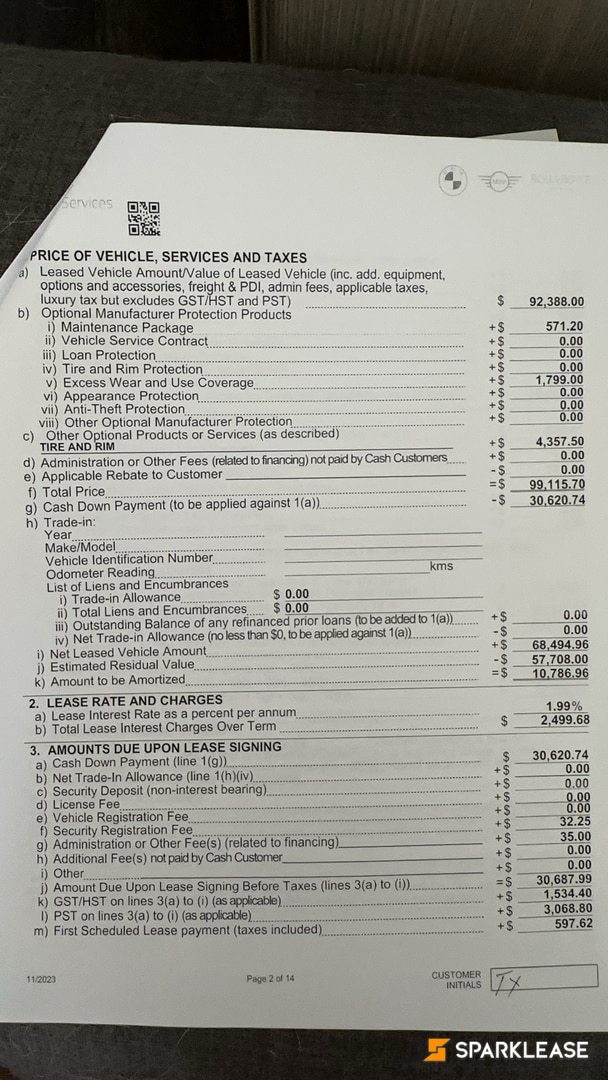2025 BMW 5 Series 550e xDrive Sedan, Vancouver, Lease Transfer
