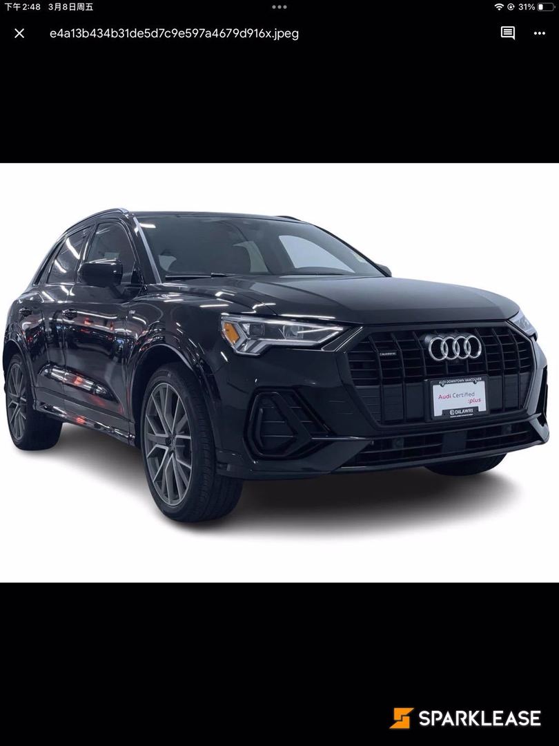 2020 Audi Q3 Technik 45 TFSI quattro, 温哥华, 五大行Finance估价