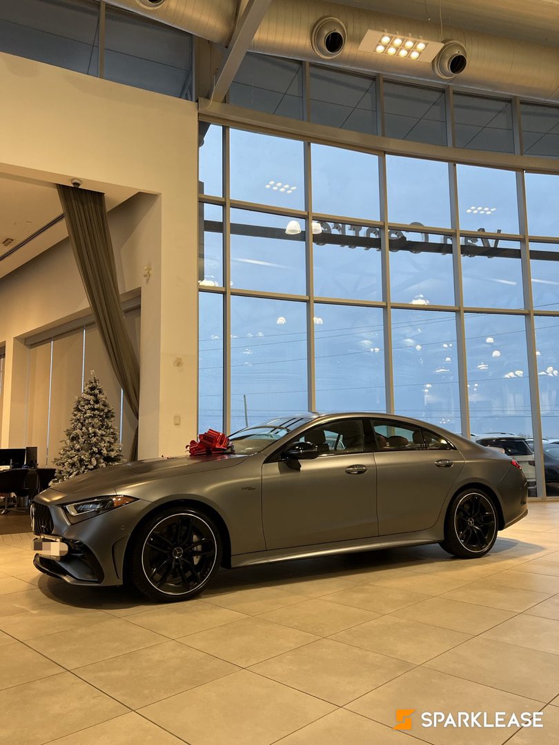 磨砂灰红内 低公里数一手车23年AMG CLS53Coupe, 多伦多, 转LEASE