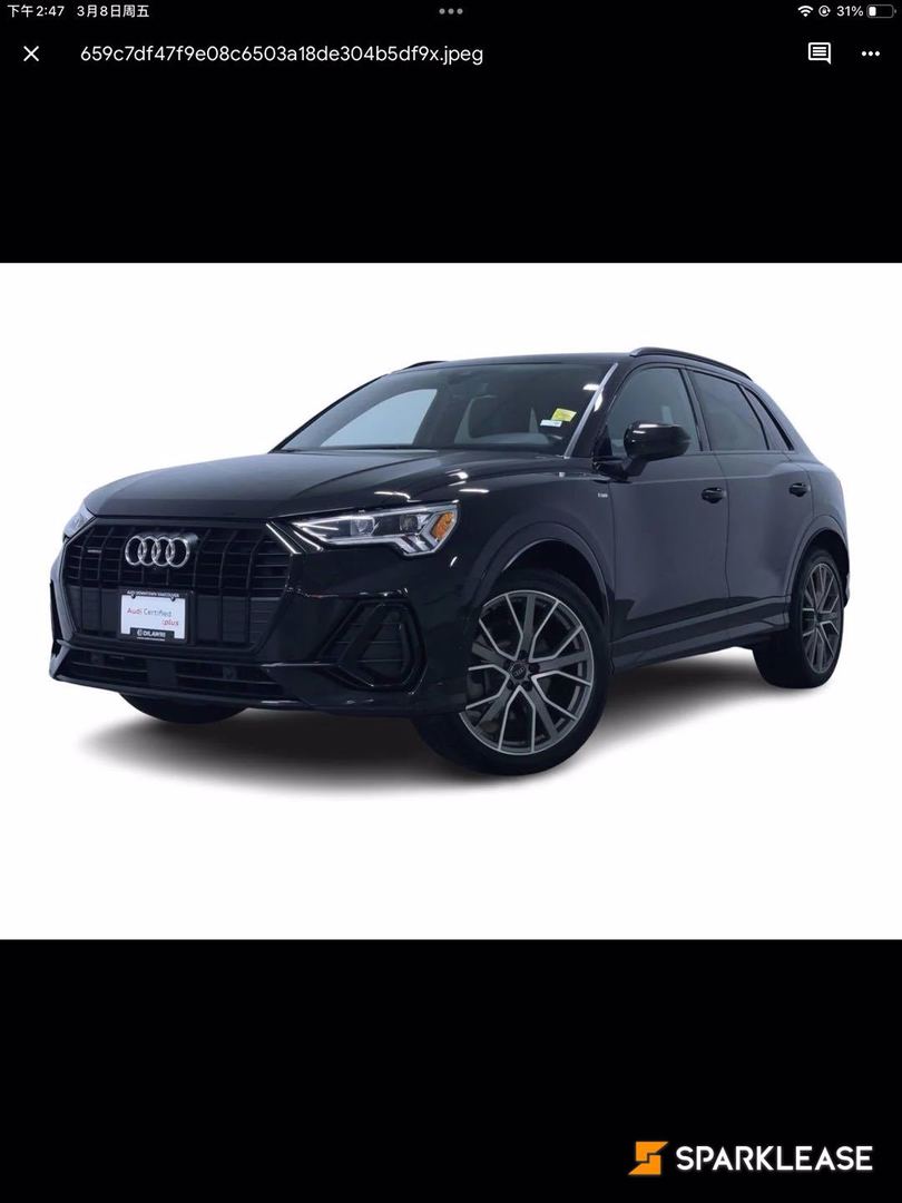 2020 Audi Q3 Technik 45 TFSI quattro, 温哥华, 五大行Finance估价