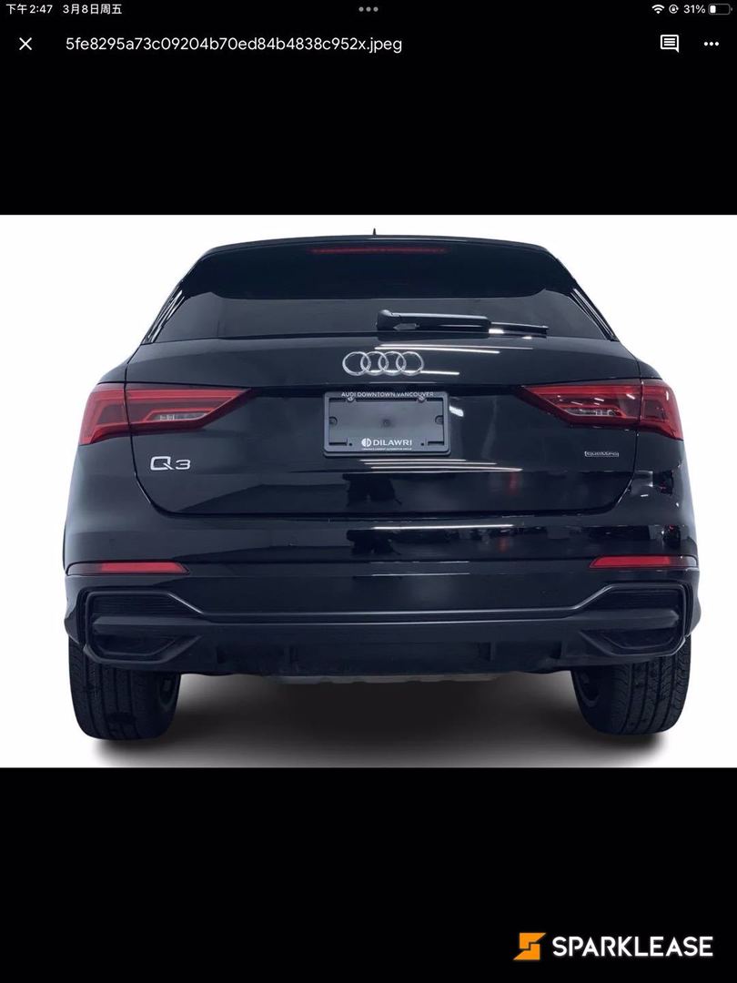 2020 Audi Q3 Technik 45 TFSI quattro, 温哥华, 五大行Finance估价