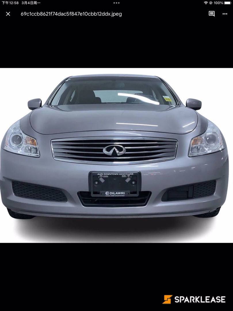 2009 Infiniti  G37 Sedan  4dr Sdn Luxury AWD , 温哥华, 原厂Finance方案