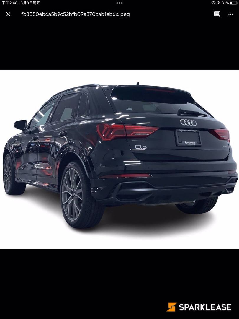 2020 Audi Q3 Technik 45 TFSI quattro, 温哥华, 五大行Finance估价