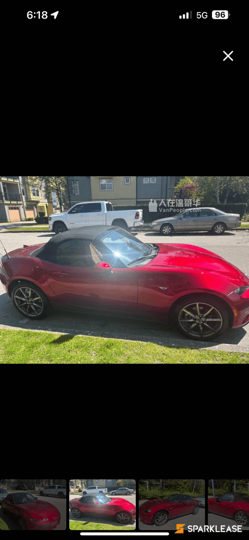 2022 Mazda MX-5 GT Auto, Vancouver, Lease Transfer