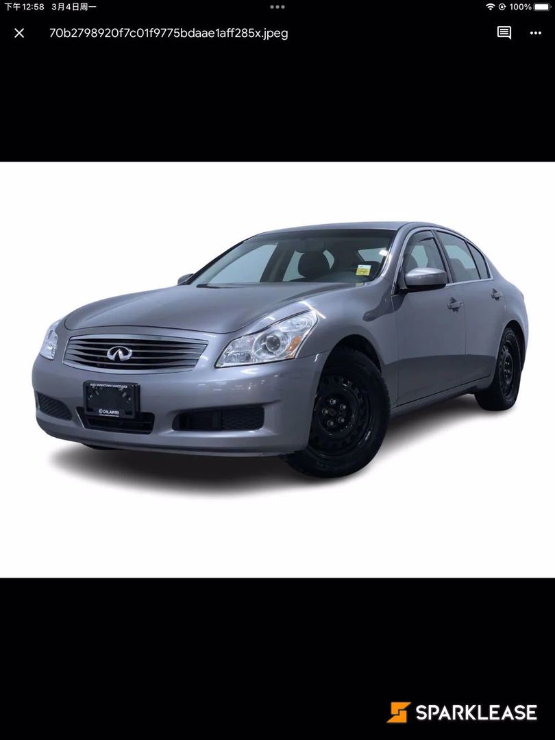 2009 Infiniti  G37 Sedan  4dr Sdn Luxury AWD , 温哥华, 原厂Finance方案