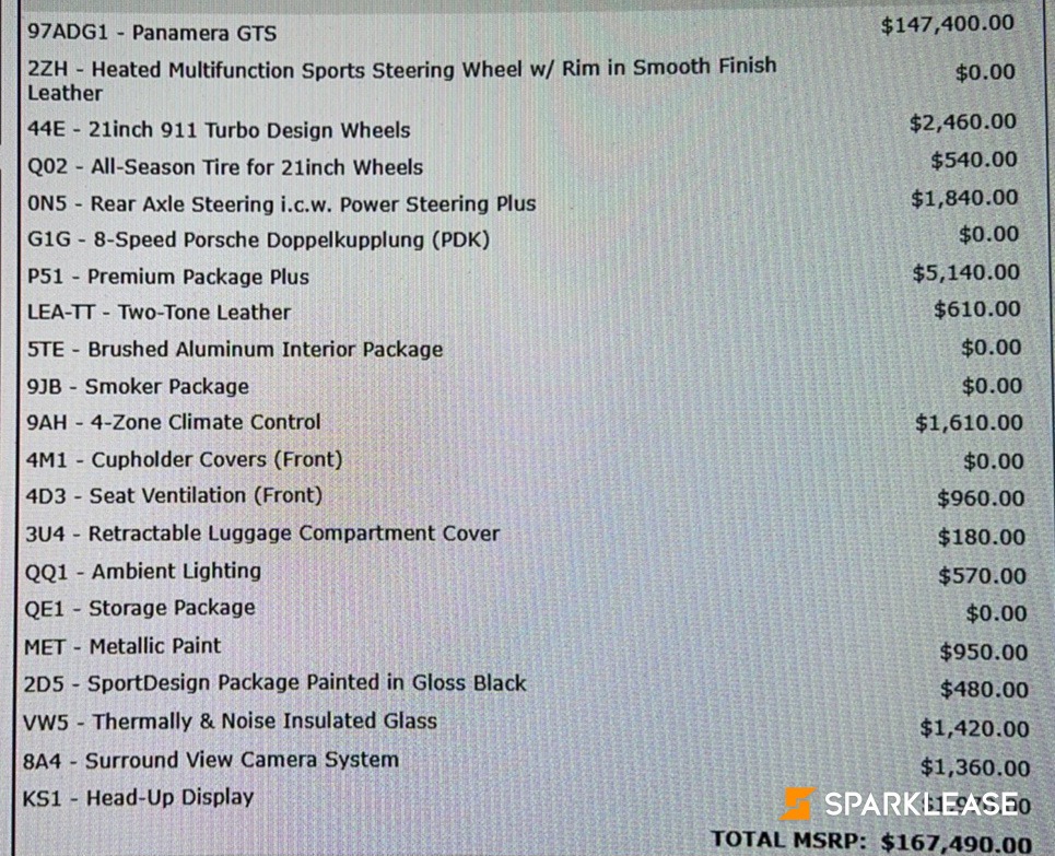 2020 Porsche Panamera GTS 超值二手车, 多伦多, 第三方LEASE