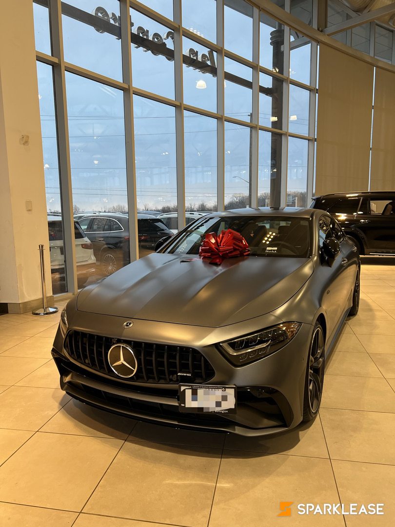 磨砂灰红内 低公里数一手车23年AMG CLS53Coupe, 多伦多, 转LEASE