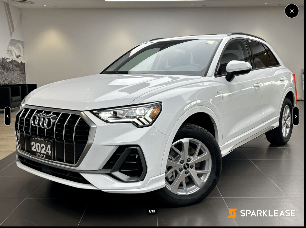 2024 Audi Q3 Komfort 45 TFSI quattro, 多伦多, 原厂Lease方案