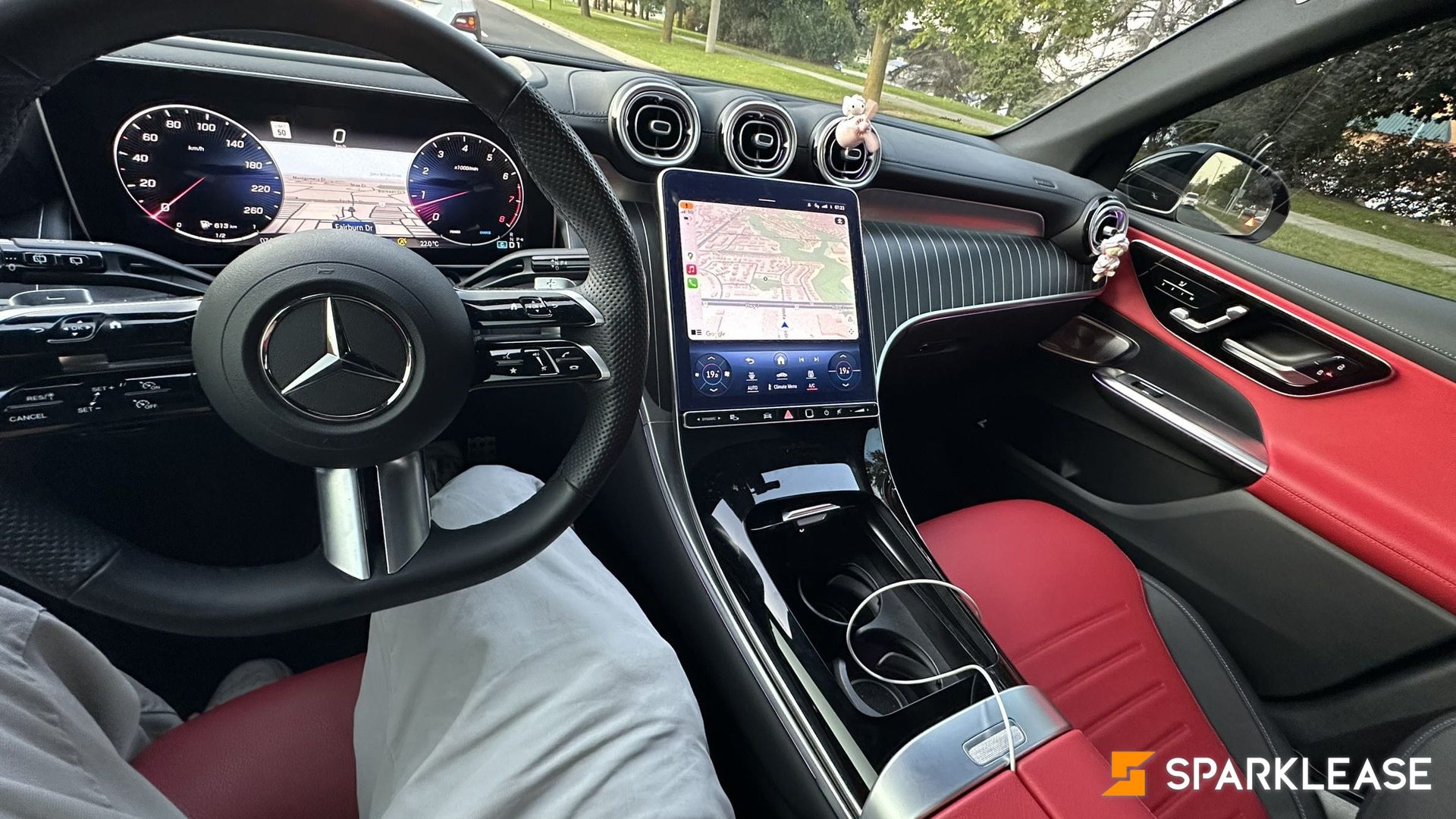 2023 Mercedes-Benz 外黑内红 GLC, Toronto, Lease Transfer
