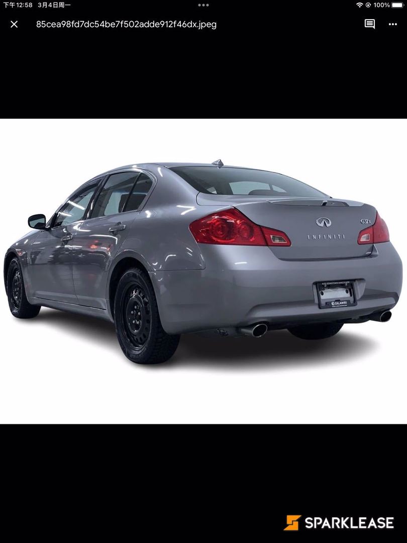 2009 Infiniti  G37 Sedan  4dr Sdn Luxury AWD , 温哥华, 原厂Finance方案