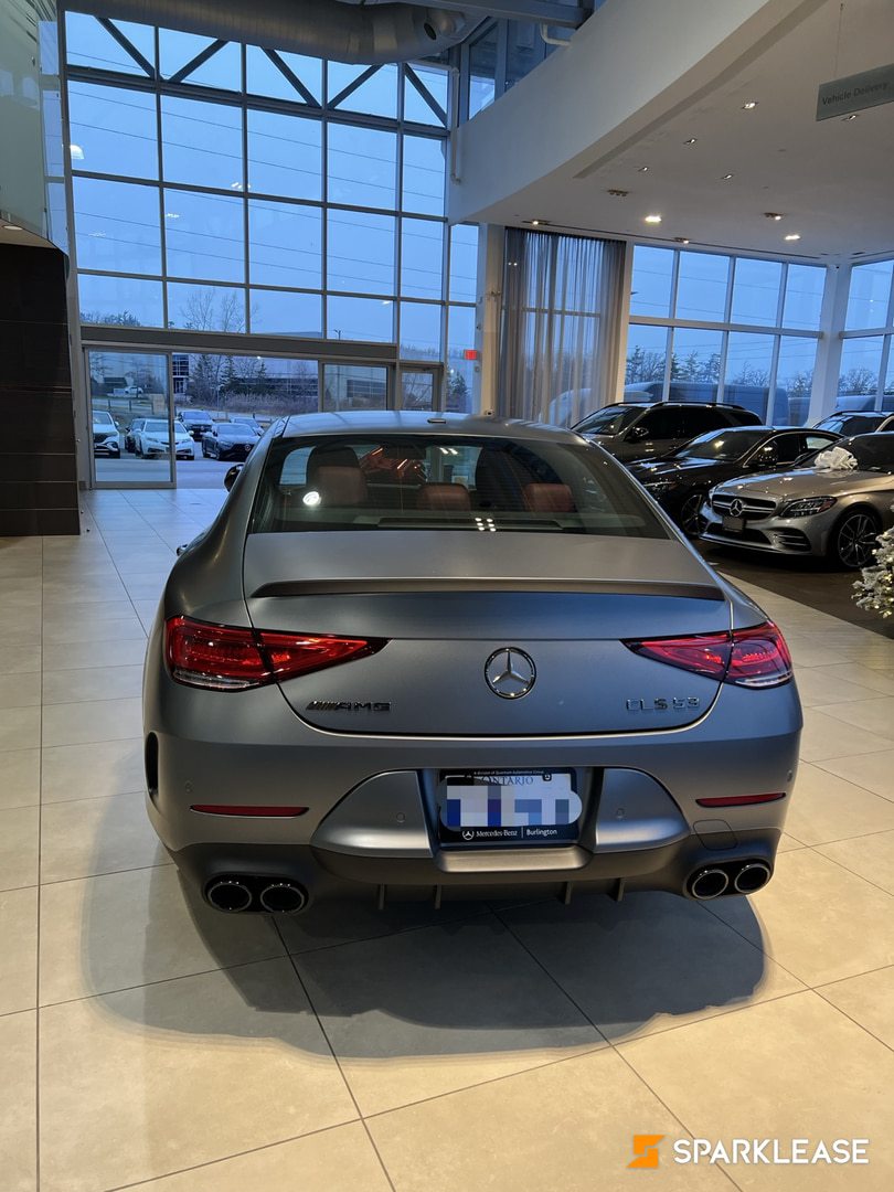 磨砂灰红内 低公里数一手车23年AMG CLS53Coupe, 多伦多, 转LEASE