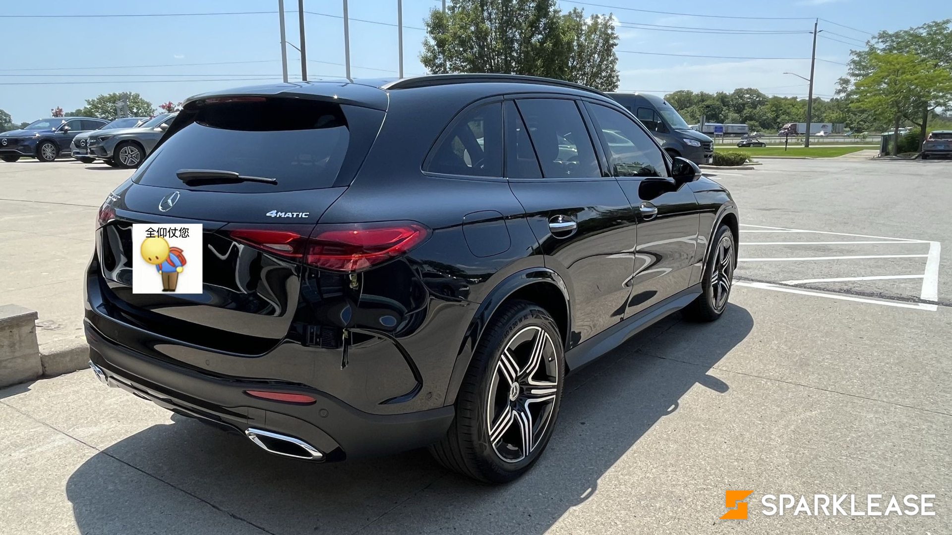 2023 Mercedes-Benz 外黑内红 GLC, Toronto, Lease Transfer