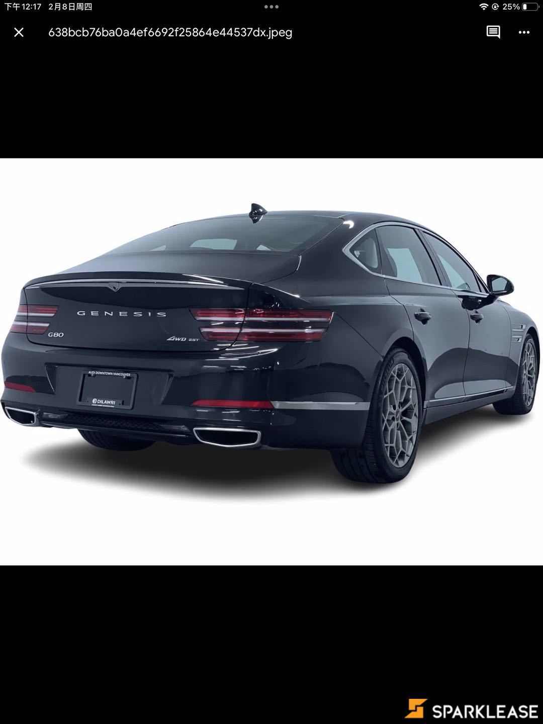 2023 Genesis  G80  3.5T Sport AWD , 温哥华, 五大行Finance估价