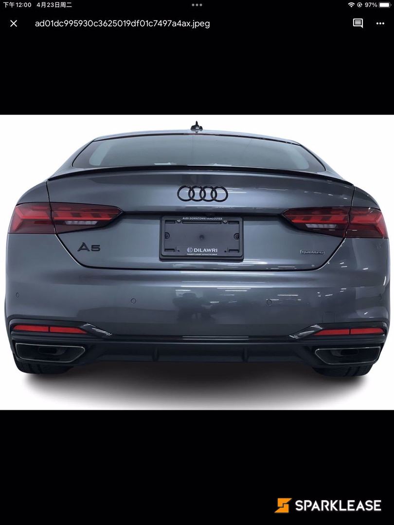 2023 Audi A5 Sportback Progressiv 45 TFSI quattro, 温哥华, 原厂Finance方案